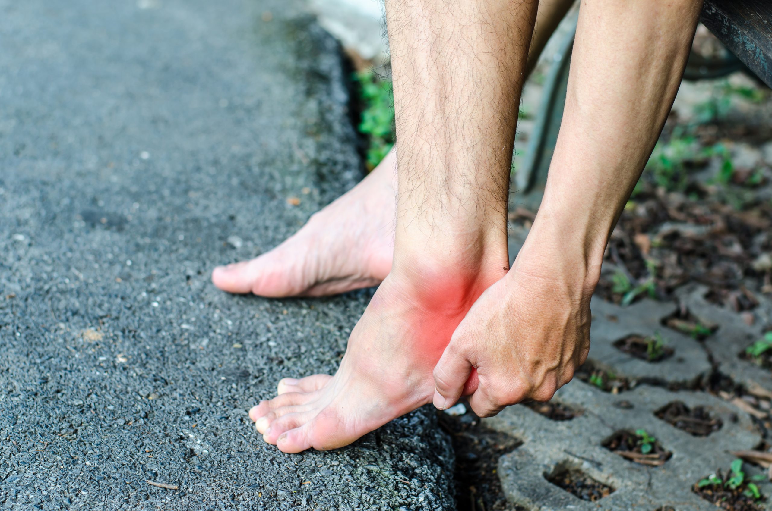 Foot pain scaled scaled