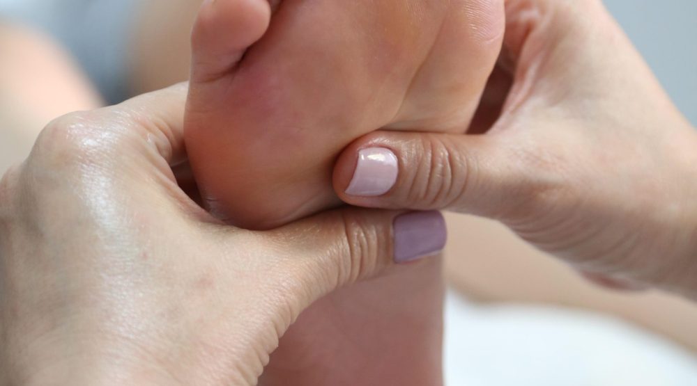 Doctor podiatrist scaled scaled